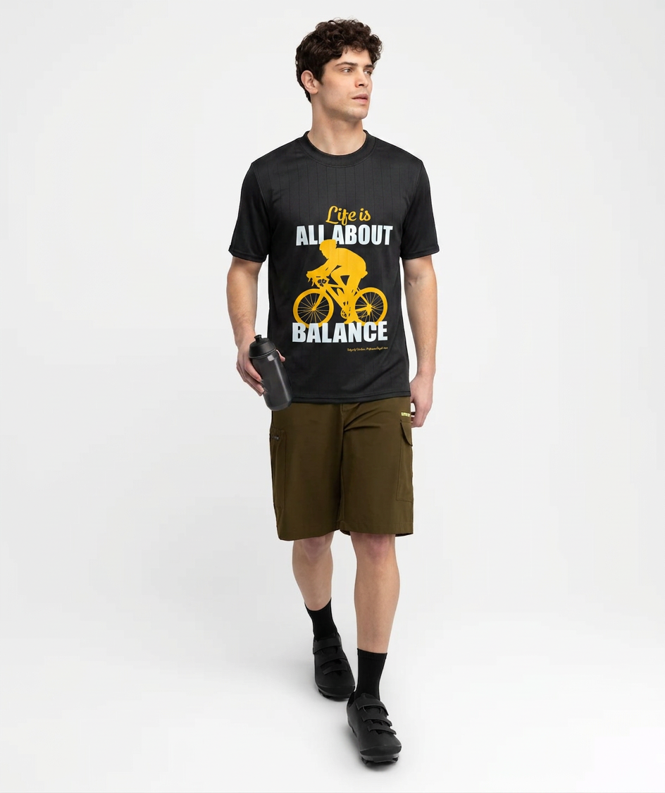 Polyester Black – T Shirt