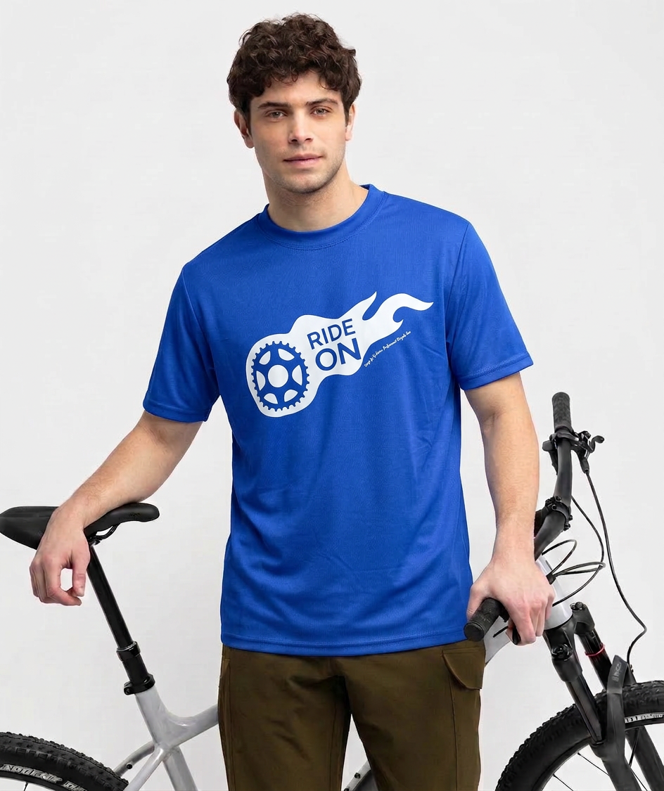 Polyester Blue – T Shirt