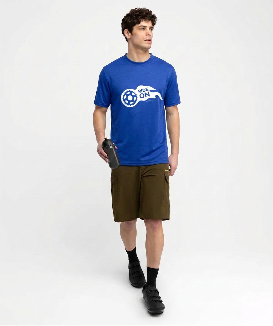 Polyester Blue – T Shirt